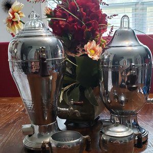 Vintage tea yurns